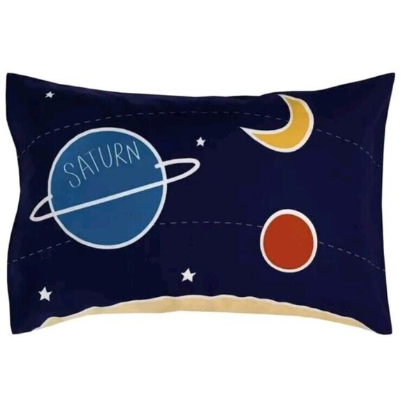 Parent's Choice Space Glow-in-Dark 3-Pc Toddler Bed Set, Comforter, Sheet OEKO - Picture 4 of 11